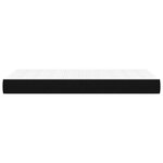 vidaXL Matelas à ressorts ensachés pour enfants noir 80x160 cm tissu