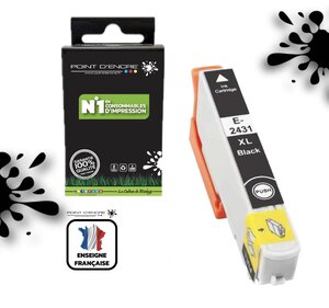 24XL - Eléphant - NOIR - Grande capacité