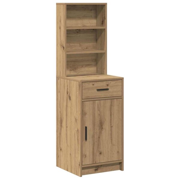 vidaXL Haut Armoire avec tiroir chêne artisanal 40 x 40 5 x 135 cm