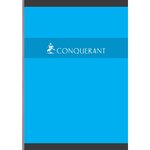 Cahier broché A4 192 pages 70g quadrillé 5x5 coloris aléatoires CONQUÉRANT