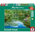 Puzzle étang aux nénuphars, 1000 pcs