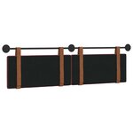 vidaXL Tête de lit suspendue Bordeaux PU antique