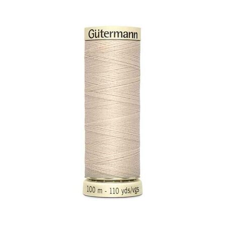 Gütermann Fil à coudre 'Allesnäher' SB, 100 m, couleur: blanc cassé 169 GÜTERMANN