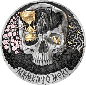Pièce de monnaie en Argent 2000 Francs g 62.2 (2 oz) Millésime 2026 MEMENTO MORI (PRÉCOMMANDE)