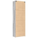 vidaXL Buffet haut sonoma gris 80x42 5x249 cm bois d'ingénierie