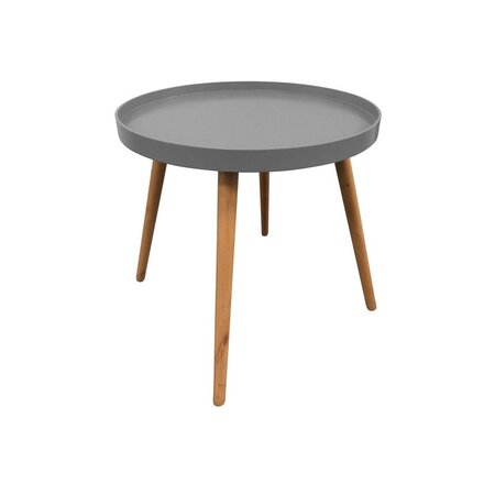 Table d'appoint ronde avec plateau