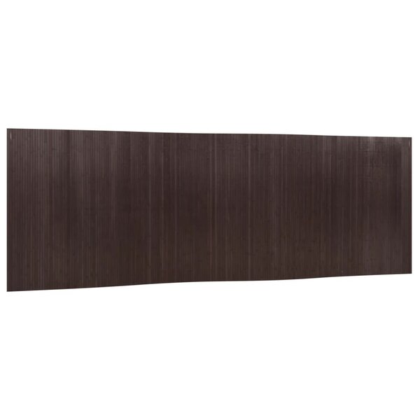 vidaXL Cloison de séparation marron foncé 165x600 cm bambou