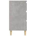 vidaXL Buffet Gris béton 60x35x70 cm Bois d'ingénierie