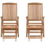 vidaXL Ensemble de salle à manger pour jardin 4 pc Marron