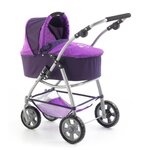 Bayer Chic 2000 637-25 - La poussette pour poupée combinée 3 en 1 EMOTION "ALL IN" - Violet