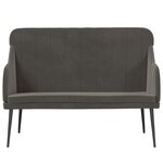 Banc banquette 110 x 76 x 80 cm velours 02_0010508