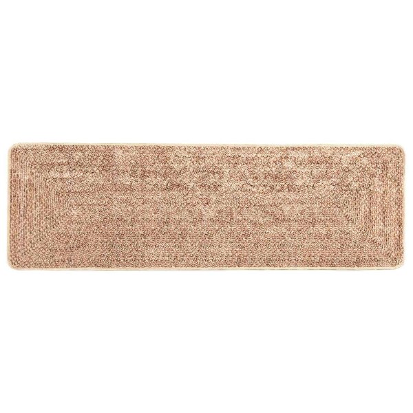vidaXL Coureur de Tapis MARSA Jaune 80 x 250 cm Polyester et PVC