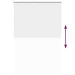 vidaXL Store enrouleur occultant largeur du tissu 161 6 cm polyester