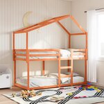 vidaXL Toit de lit pour enfants 213x95 5x144 5 cm bois de pin massif
