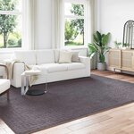 vidaXL Tapis de surface HUARTE Anthracite 280 x 200 cm Polyester