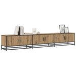 vidaXL Unites TV 2 Pièces Chêne artisanal 240 x 35 x 41 cm