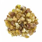 Diffuseur porte-encens en pierre noire + résine d'Oliban de Somalie