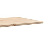 vidaXL Dessus de table 90x40x1 7 cm rectangulaire bois de pin massif