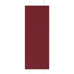 vidaXL Store plissé rouge bordeaux 70x200 cm largeur du tissu 69 4 cm