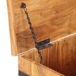 vidaXL Coffre 90x40x40 cm Bois d'acacia solide