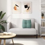 vidaXL Coussin de Dos Vert Mer 45 x 24 x 50 cm Velours