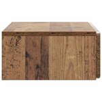 vidaXL Table d'appoint murale Bois ancien 59 x 34 5 x 17 cm
