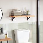 vidaXL Dessus de table 100x30x4 cm rectangulaire bois massif d'acacia
