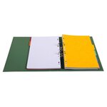 Classeur à levier PVC A4 dos de 50mm. - Vert foncé x 10 EXACOMPTA