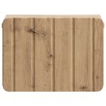 vidaXL Cabinet de chevet mural Chêne artisanal 33 x 34 5 x 24 cm