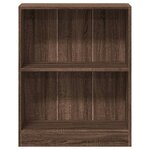 vidaXL Bibliothèque Chêne marron 60x24x76 cm Bois d'ingénierie