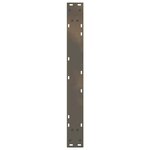 vidaXL Table à manger marron clair bois de chêne massif rectangulaire