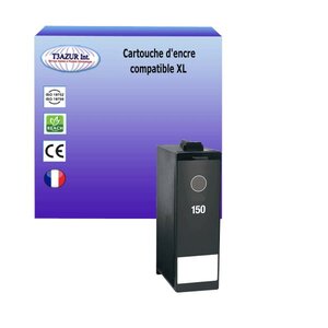 Cartouche compatible avec Lexmark 150XL (14N1614E) pour Lexmark Pro 715, 915, S315, S415, S515 -Noire