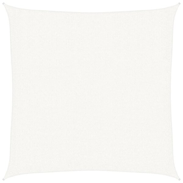 vidaXL Voile d'ombrage 160 g/m² Blanc 3x3 m PEHD