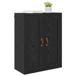 vidaXL Meuble mural Chêne noir 69 5 x 34 x 90 cm Bois d'ingénierie