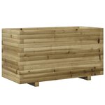 vidaXL Jardinière 90x40x49 5 cm bois de pin imprégné
