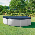 INTEX Couverture de piscine INTEX Ø457 x 20 cm Rond PVC  PET