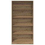 vidaXL Garde-robe chêne artisanal 100x50x200 cm bois d'ingénierie