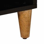 vidaXL Armoires de rangement avec tiroir Marron 100 x 33 5 x 46 cm