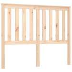 vidaXL Tête de lit 141x6x101 cm Bois massif de pin