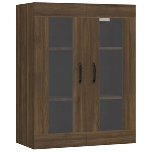 vidaXL Armoire murale suspendue Chêne marron 69 5x34x90 cm