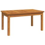 vidaXL Ensemble de salon Rose de jardin 4 Pièces Naturel