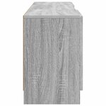 vidaXL Meuble TV Sonoma gris 150 x 31 x 47 cm Bois d'ingénierie