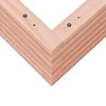 vidaXL Jardinière 80x80x23 cm bois massif de douglas