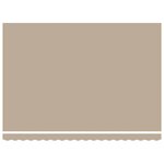 Store rétractable automatique vidaXL beige 450x350 cm