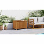 vidaXL Boîte de rangement de jardin 90x50x58 cm bois d'acacia massif