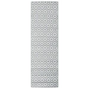 vidaXL Tapis d'extérieur gris 80x250 cm PP
