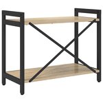 vidaXL Étagère Chêne Sonoma 60 x 30 x 50 cm Bois d'ingénierie