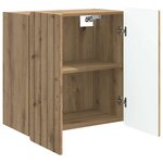 vidaXL Armoire Murale 59 x 31 x 64 cm Bois d'ingénierie