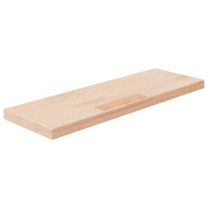 vidaXL Panneau d'étagère 60x20x2 5 cm Bois de chêne massif non traité