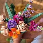 Lego creator expert 10280 bouquet de fleurs  fleurs artificielles  kit de décoration florale diy  set pour adultes